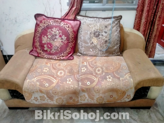 Two seater 2 pieces sofa will be sold.